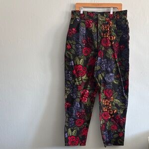 Lucy and Yak Floral Patterned Pants